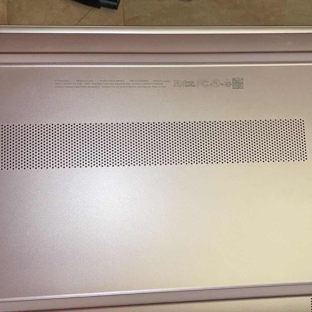 Hewlett-Packard Rose Blush Laptop 13.5” X 9” - Picture 3 of 7